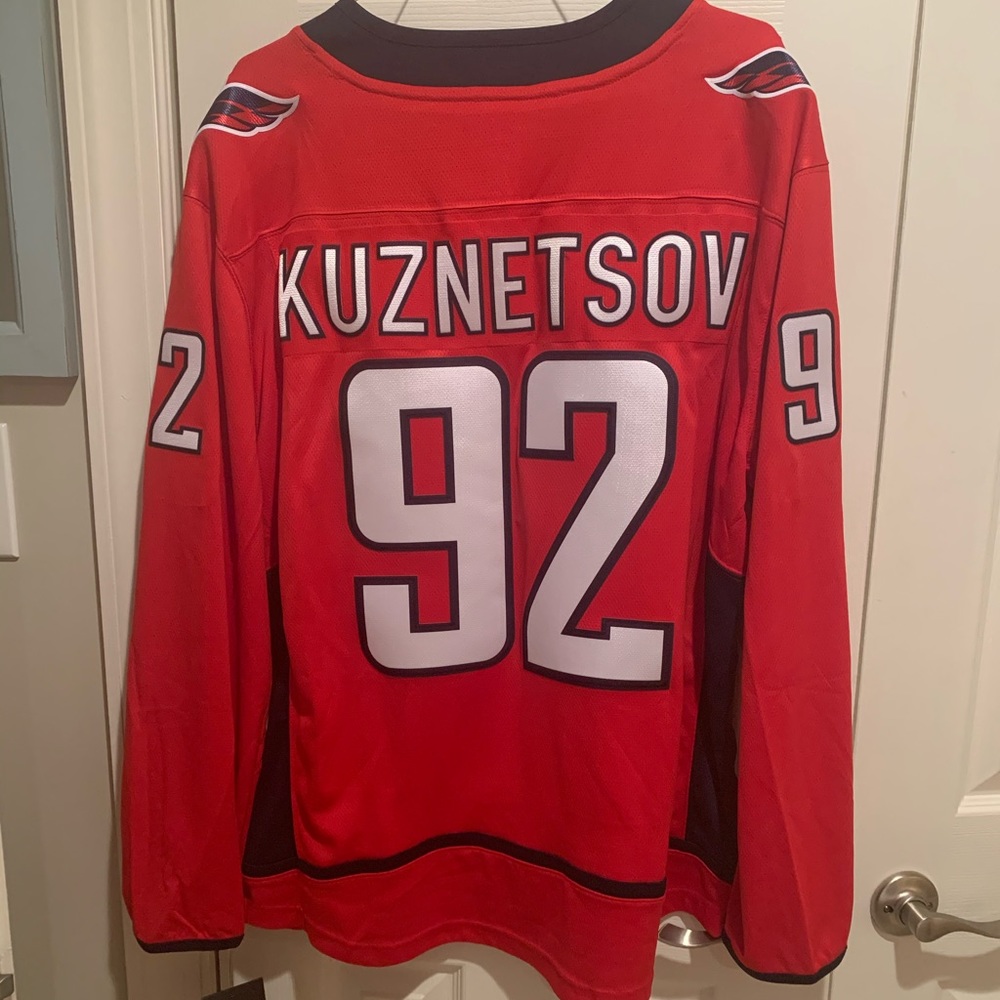 Washington Capitals Hockey Jersey - Kuznetsov